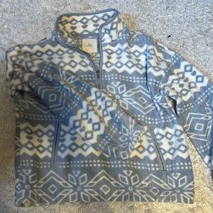 Thread & supply quarter zip fleece- size small